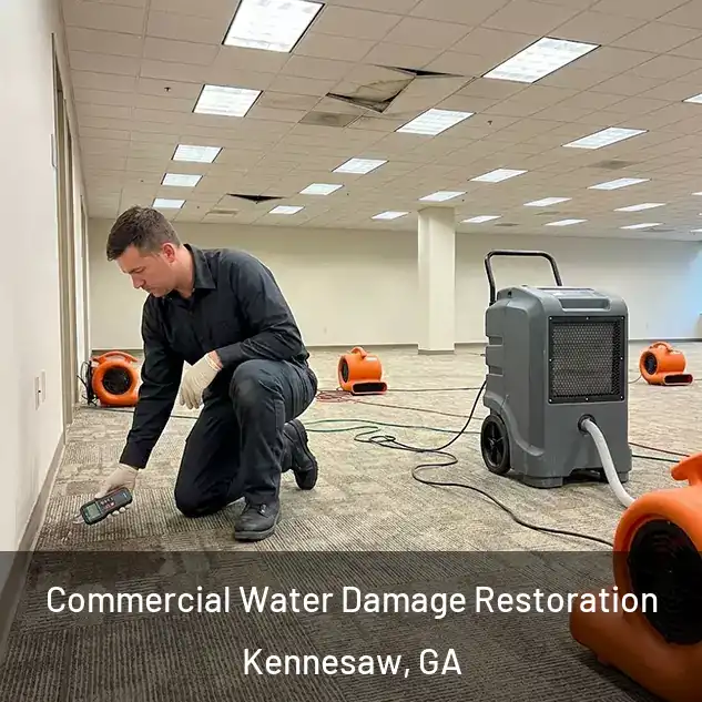  Commercial Water Damage Restoration Kennesaw, GA