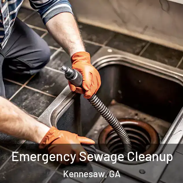  Emergency Sewage Cleanup Kennesaw, GA