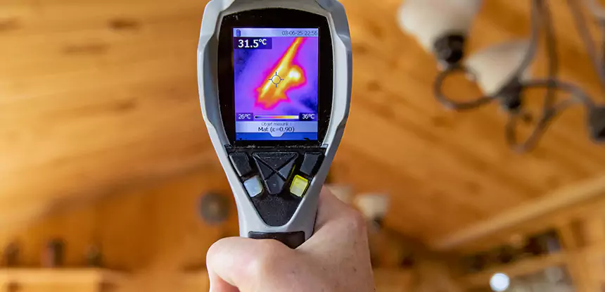 Infrared Camera Roof Leak Detection in Kennesaw