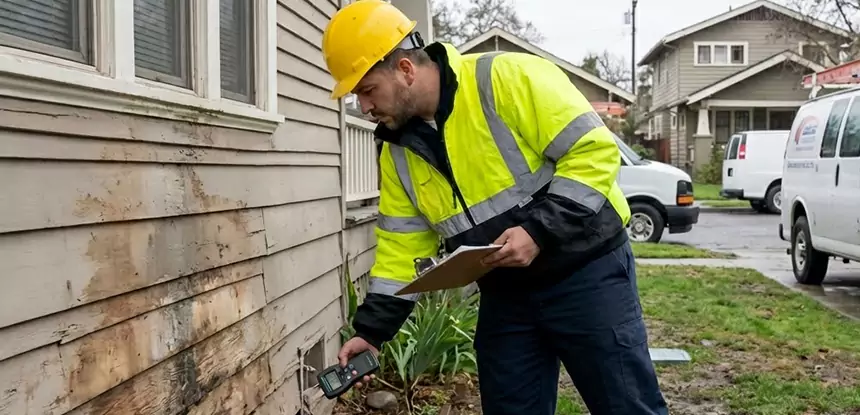 Water Damage Exterior Wall Kennesaw