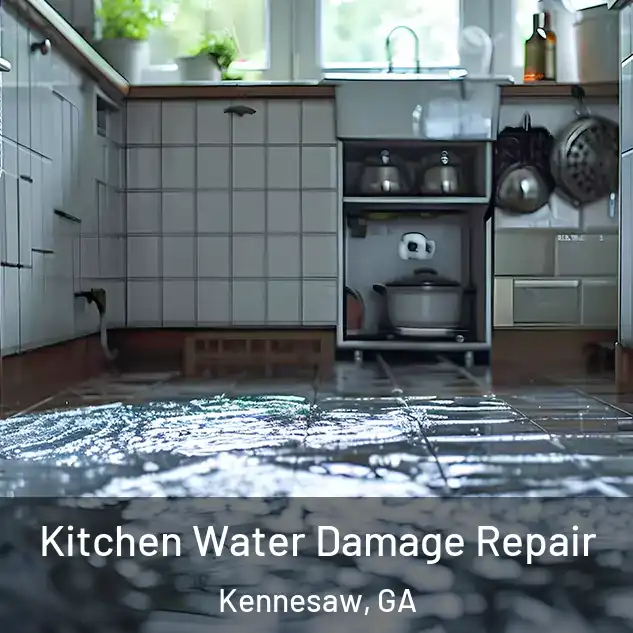  Kitchen Water Damage Repair Kennesaw, GA