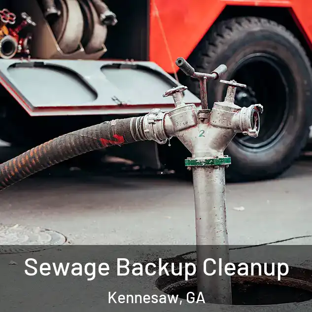  Sewage Backup Cleanup Kennesaw, GA