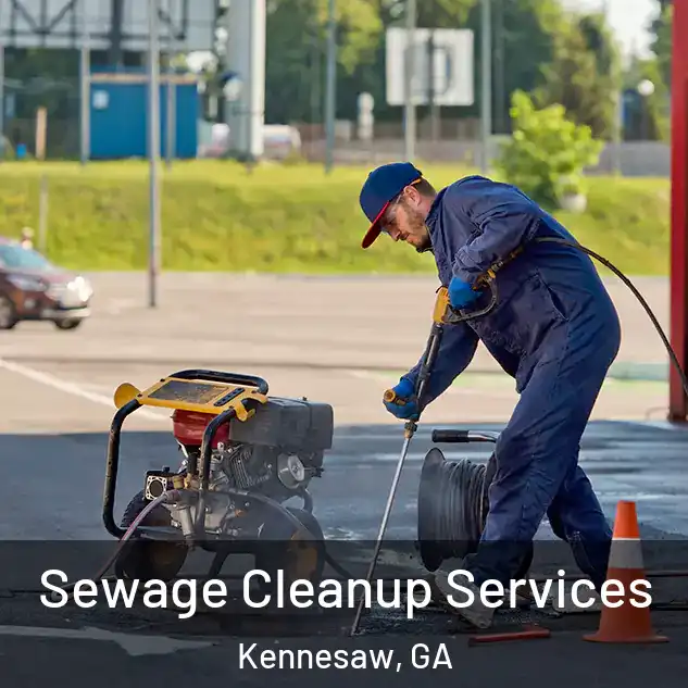  Sewage Cleanup Services Kennesaw, GA