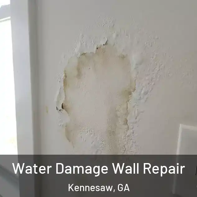  Water Damage Wall Repair Kennesaw, GA